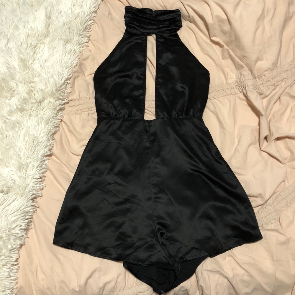 Nasty Gal Backless Romper